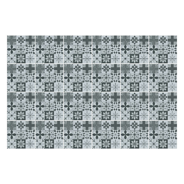 Öntapadós csempe matrica Mozaik csempe