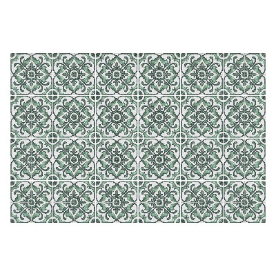 Öntapadós csempe matrica Elegáns virágmotívumok