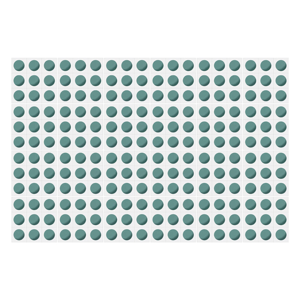 Csempe matrica Egyenletes körök