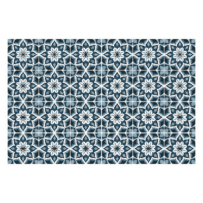 Csempe matrica Virágos motívum hálóban