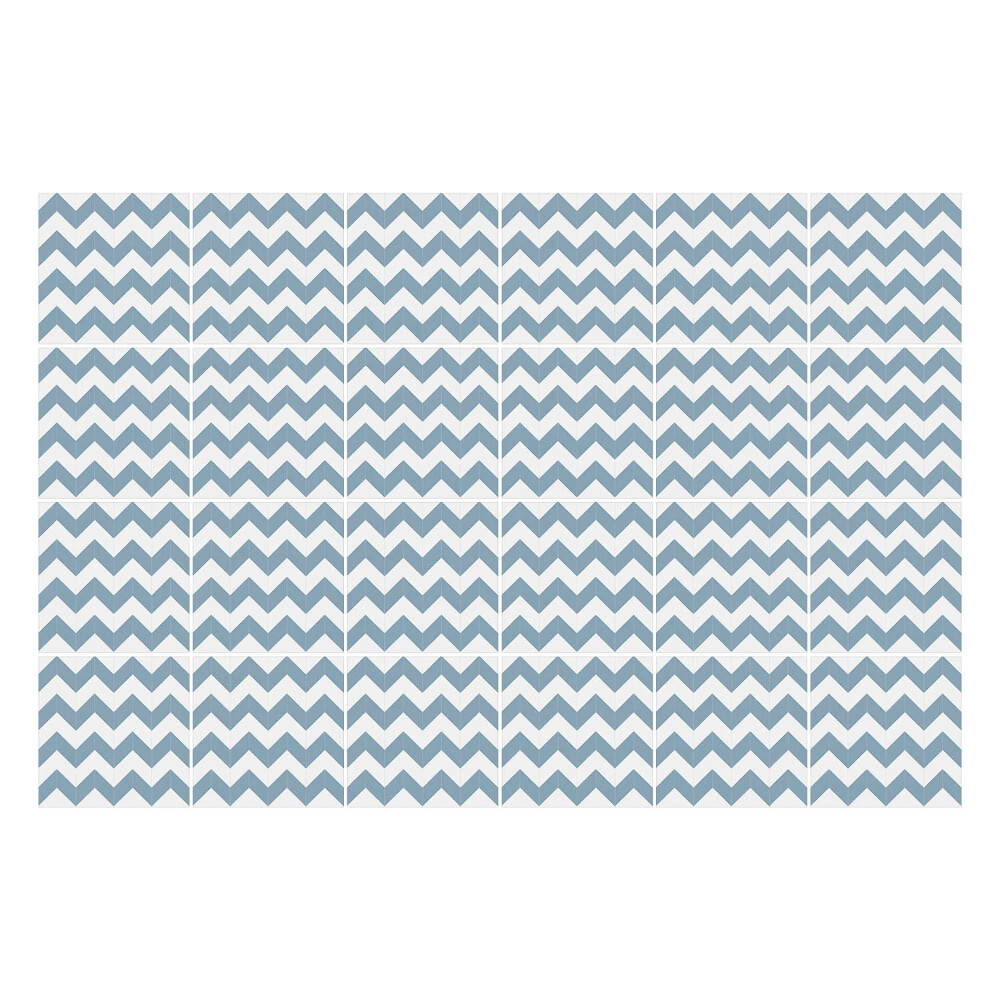 Csempe matrica Vízszintes cikcakk