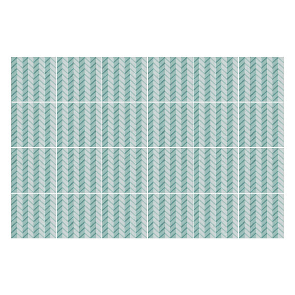 Csempe matrica Cikcakk minta