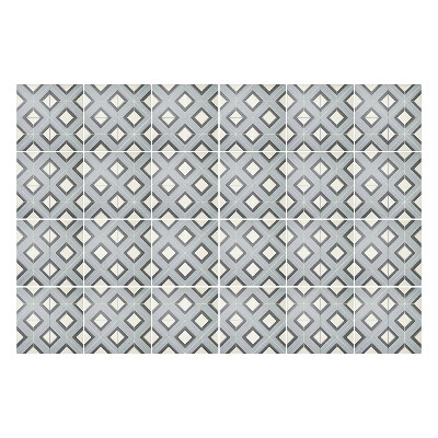 Csempe matrica Gyémánt rácsok az elrendezésben