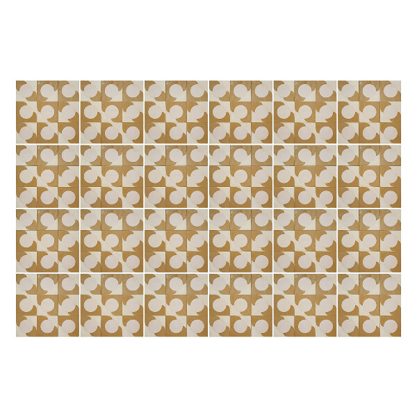 Csempe matrica Geometriai körök és négyzetek