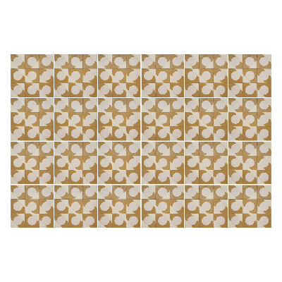 Csempe matrica Geometriai körök és négyzetek