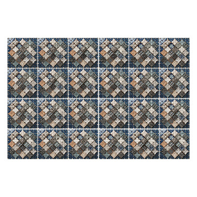 Csempe matrica Középkori mozaik