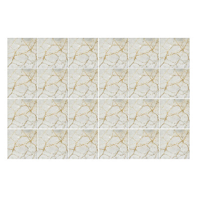 Öntapadós csempe matrica Finom márvány erezet