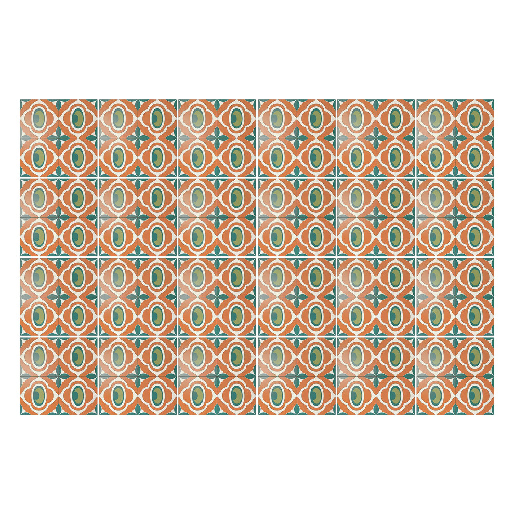 Öntapadós csempe matrica Marokkói retro csempe