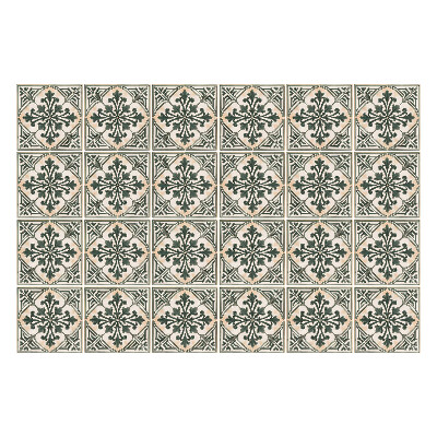 Csempe matrica Virágos csempe