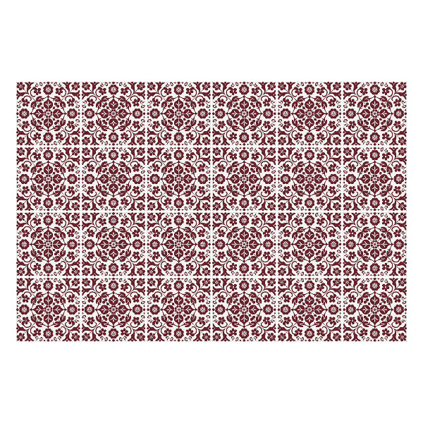 Öntapadós csempe matrica Folklór ihlette minta