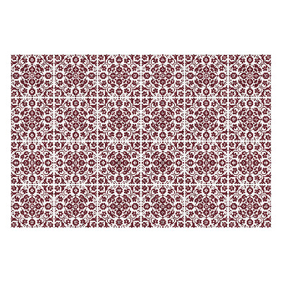 Öntapadós csempe matrica Folklór ihlette minta