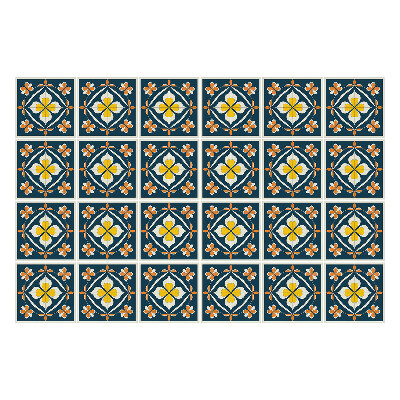 Csempe matrica Kifejező csempe