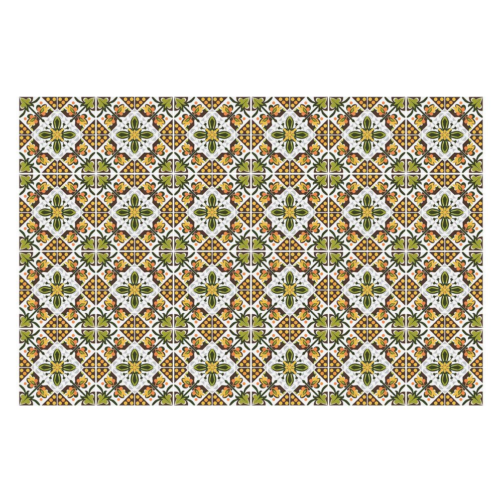 Öntapadós csempe matrica Dekoratív díszek hálóban