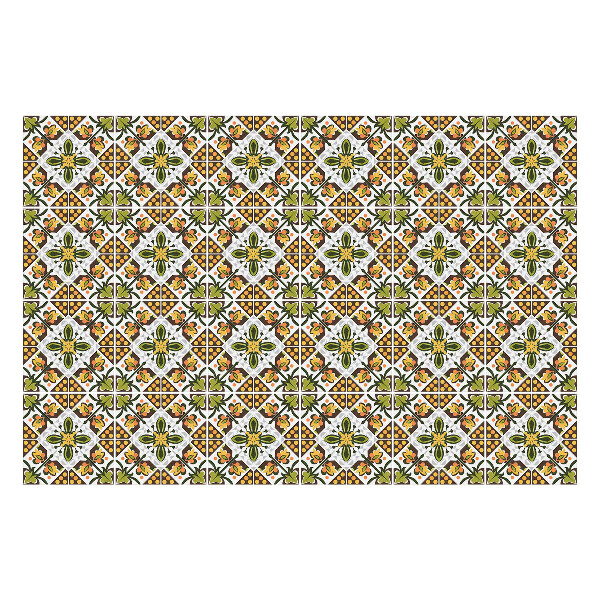 Öntapadós csempe matrica Dekoratív díszek hálóban