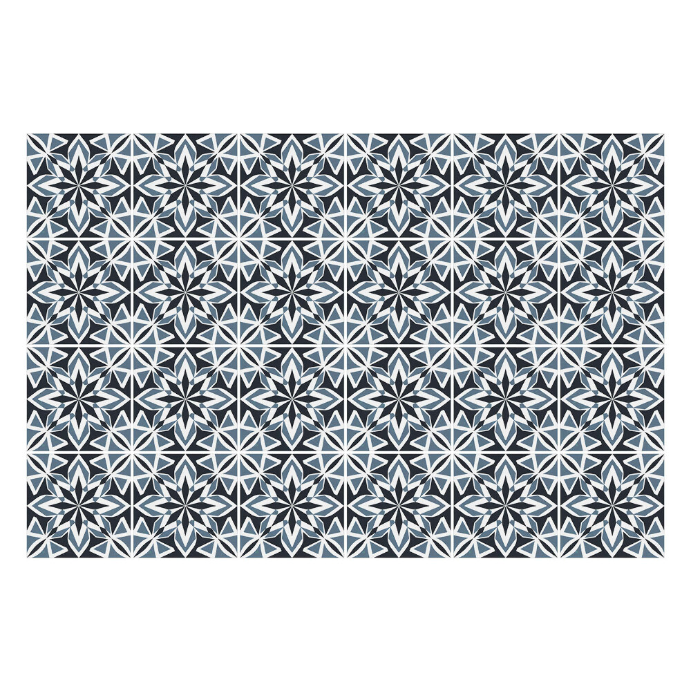 Öntapadós csempe matrica Díszített mozaik