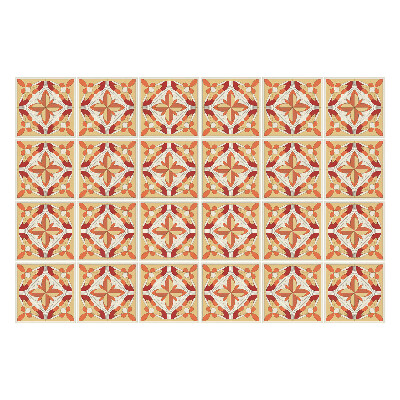 Öntapadós csempe matrica Szabályos minta