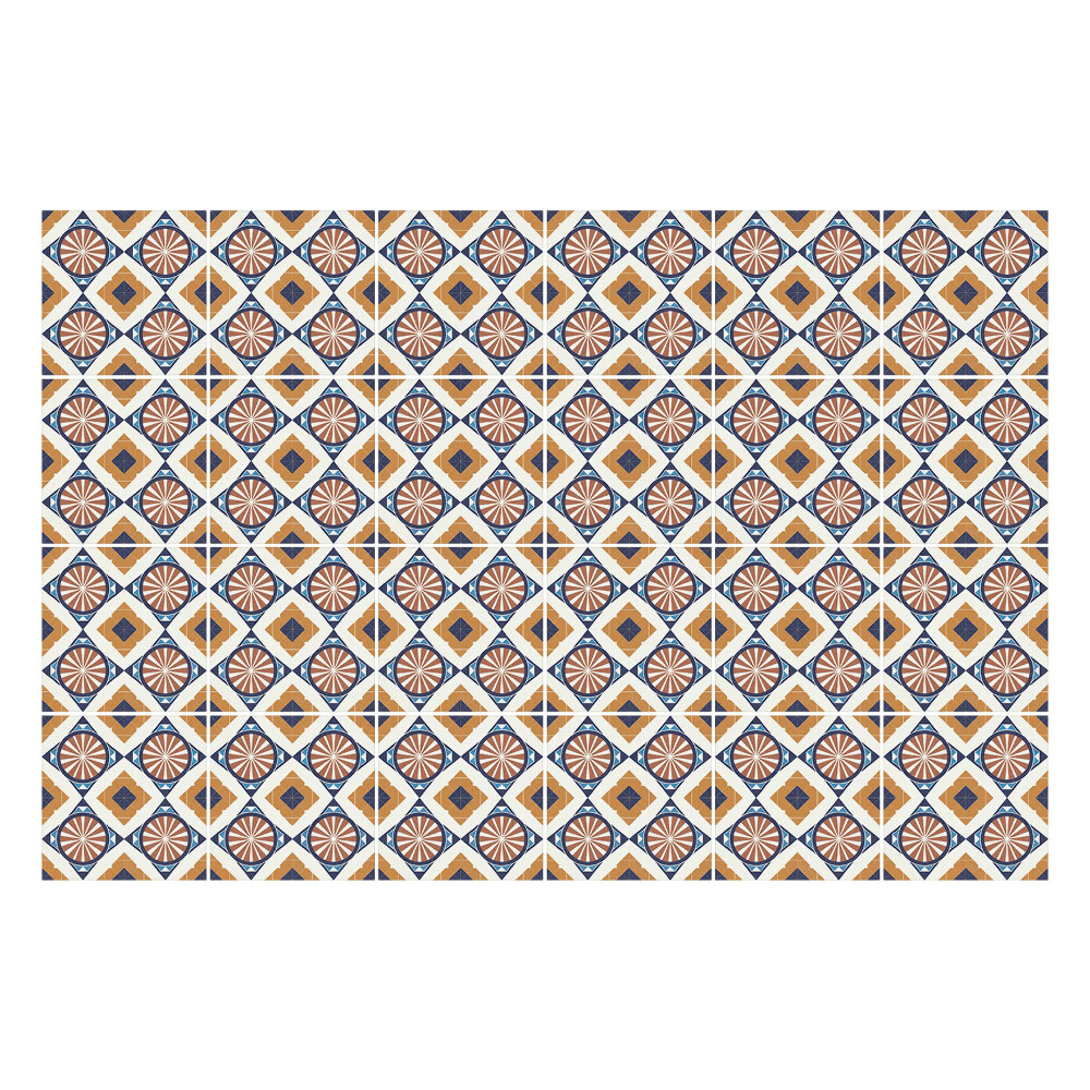 Öntapadós csempe matrica Finoman díszített csempe