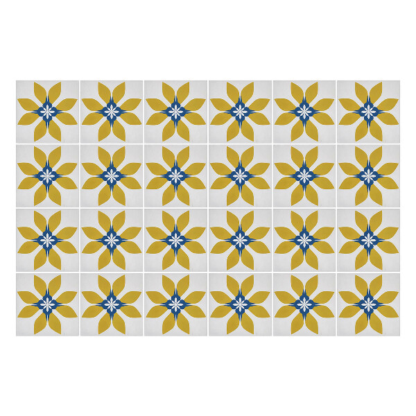 Csempe matrica Minimalista virágok