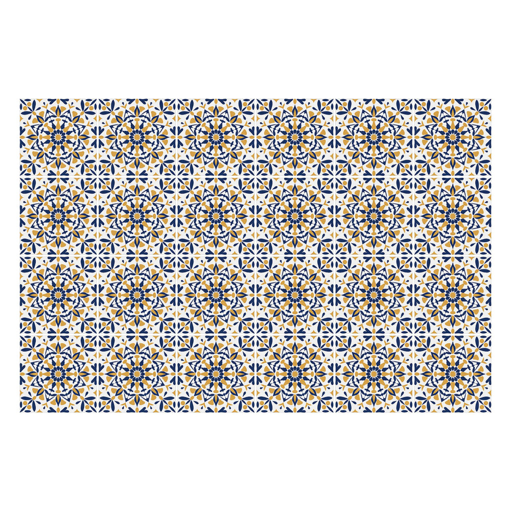 Csempe matrica Részletesen díszített csempe