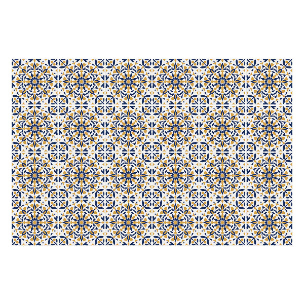 Csempe matrica Részletesen díszített csempe