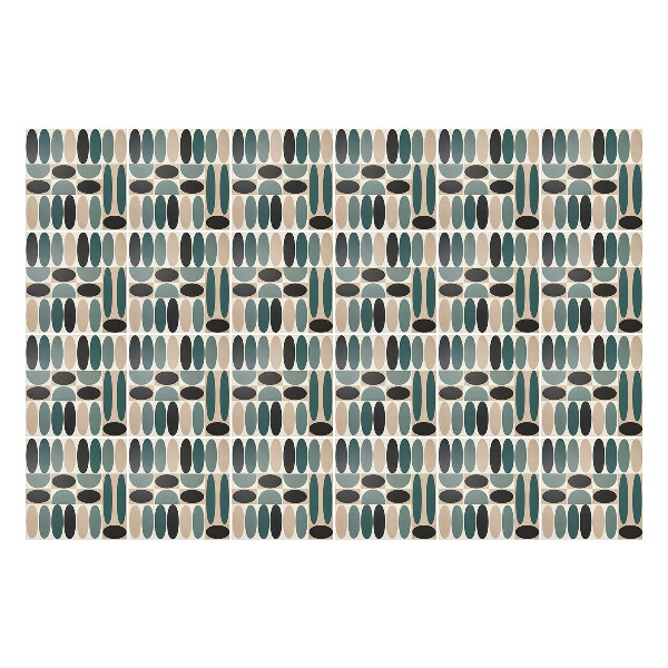 Csempe matrica Az ovális formák geometriája