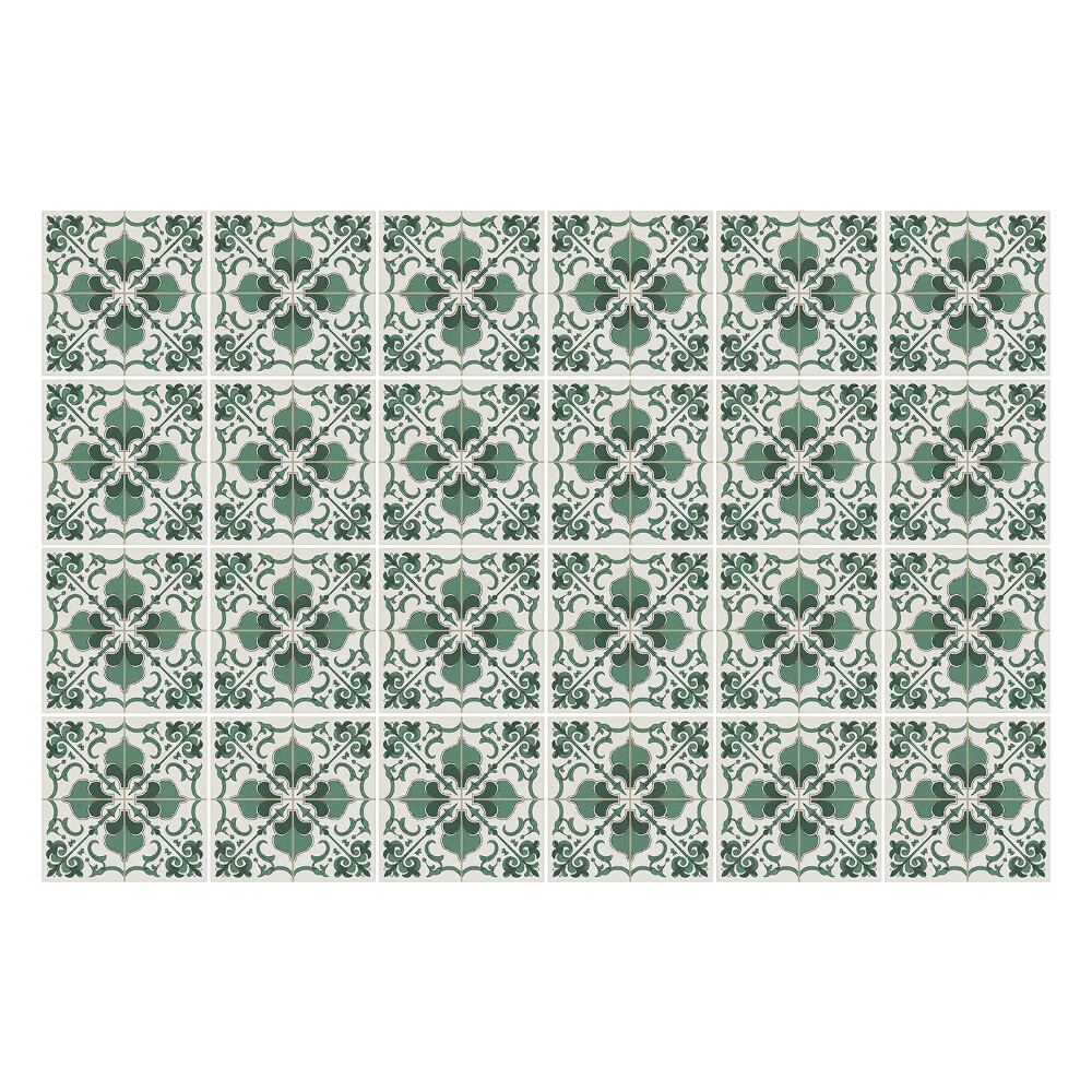 Öntapadós csempe matrica Elegáns csempe