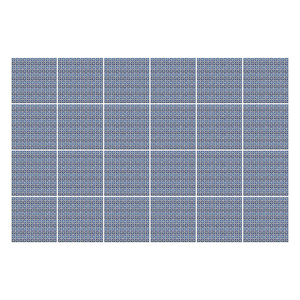 Csempe matrica Kis spanyol minta