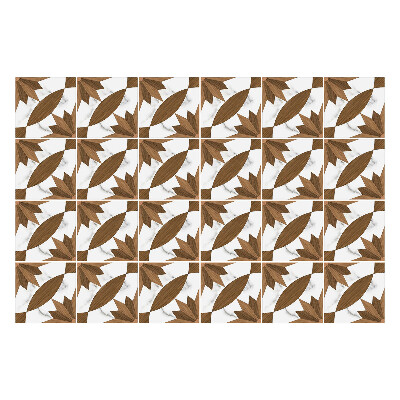 Csempe matrica Fa márvánnyal