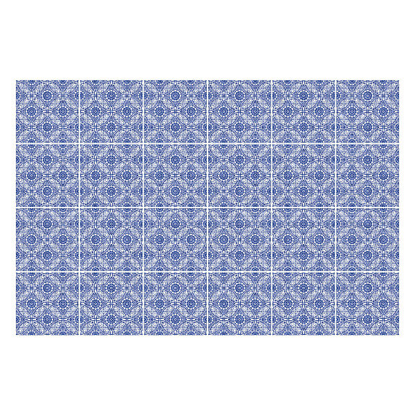 Csempe matrica Geometrikus formák motívum