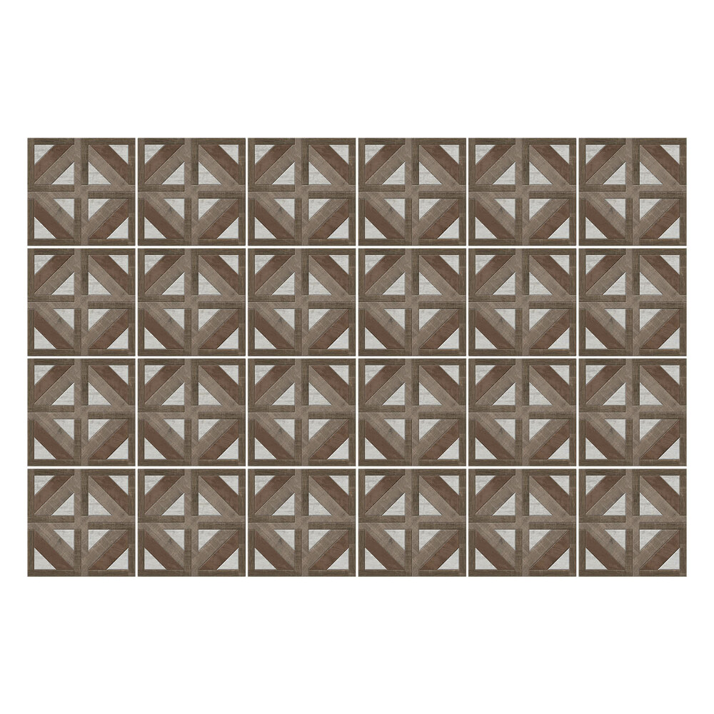 Öntapadós csempe matrica A deszkák keresztezésének motívuma