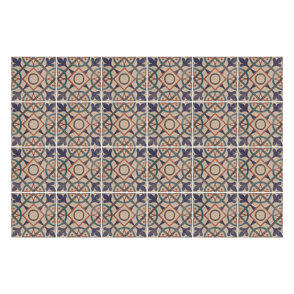 Csempe matrica Vintage retro csempe