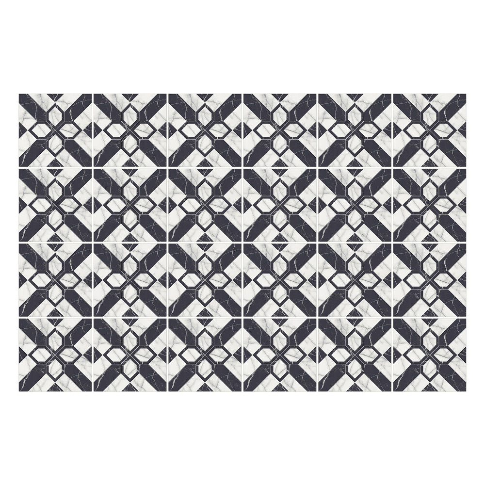 Öntapadós csempe matrica Szabályos márvány minta