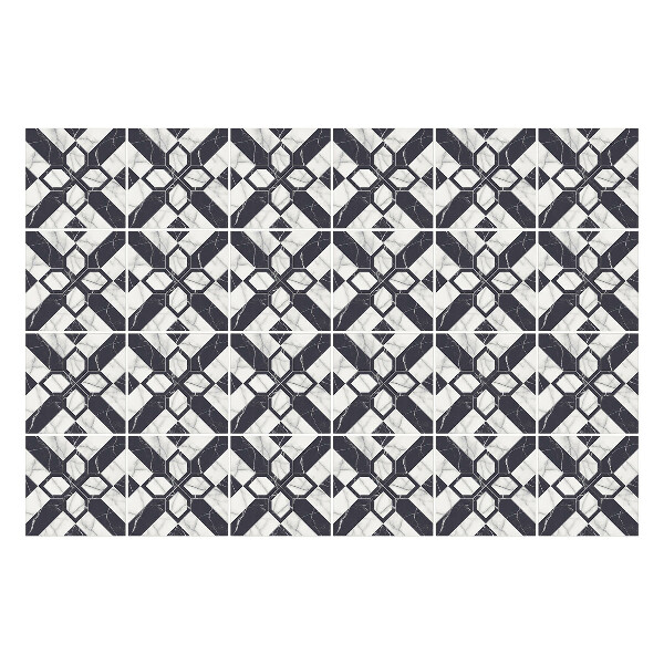 Öntapadós csempe matrica Szabályos márvány minta