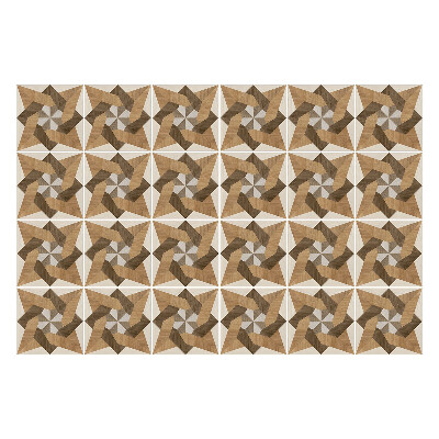 Öntapadós csempe matrica Fából készült csillagok