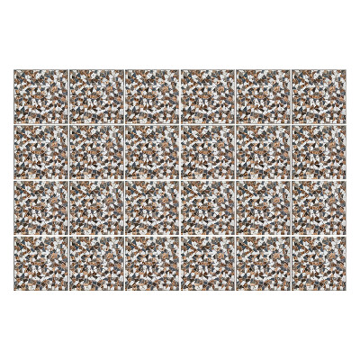 Öntapadós csempe matrica Geometriai motívumok mozaikban