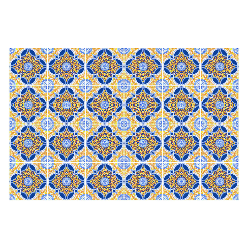 Öntapadós csempe matrica Keleti díszítések