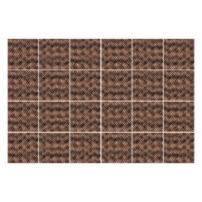 Öntapadós csempe matrica Cikcakk vonalak az anyagban