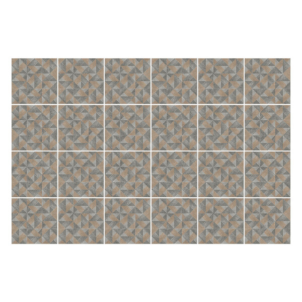 Öntapadós csempe matrica Geometriai háromszögek