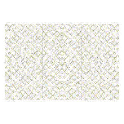 Öntapadós csempe matrica Finom rombuszok és ovális formák