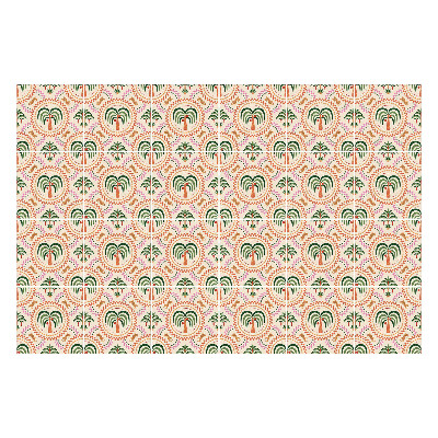 Csempe matrica Egzotikus tenyér motívum