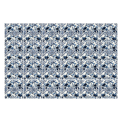 Öntapadós csempe matrica Elegáns madarak és virágok