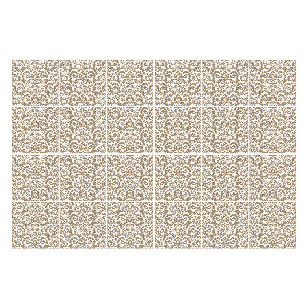 Öntapadós csempe matrica Elegáns díszítés