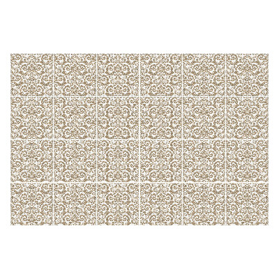 Öntapadós csempe matrica Elegáns díszítés