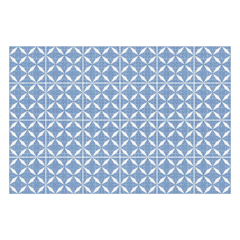 Csempe matrica Geometriai gyémántok egy rácsban