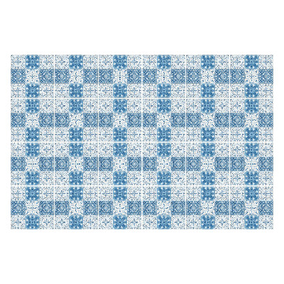 Csempe matrica Kék csempe