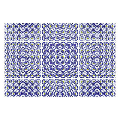 Csempe matrica Finoman díszített mozaik