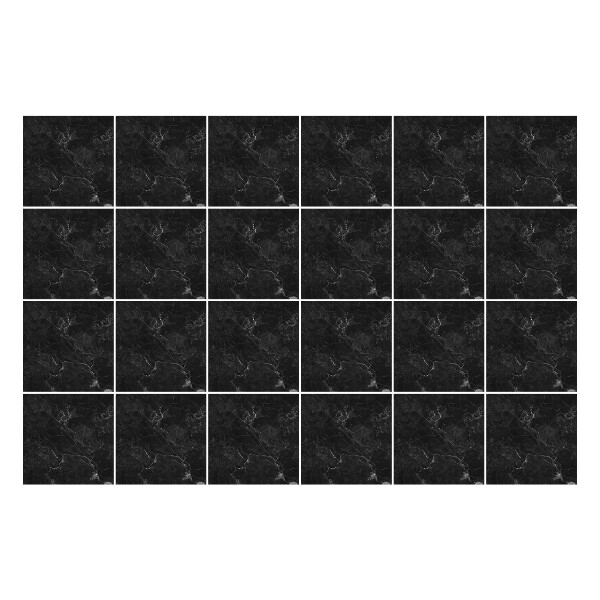 Öntapadós csempe matrica Sötét elegáns márvány