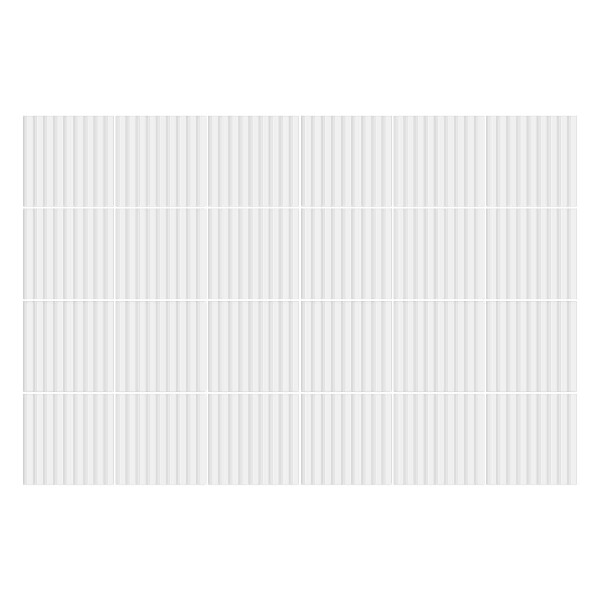 Csempe matrica Fehér lamellák