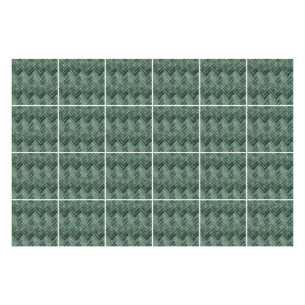 Öntapadós csempe matrica Halszálkás máz