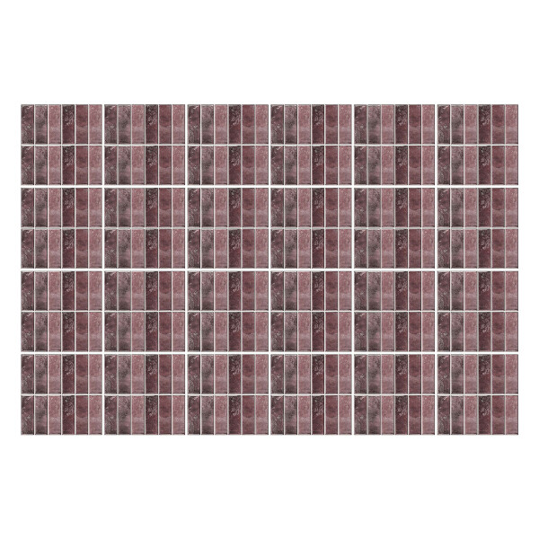 Csempe matrica Téglalap alakú mázas csempék